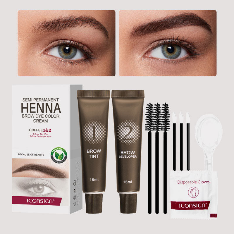 🖌️ 2-in-1 Eyebrow & Eyelash Tint Kit