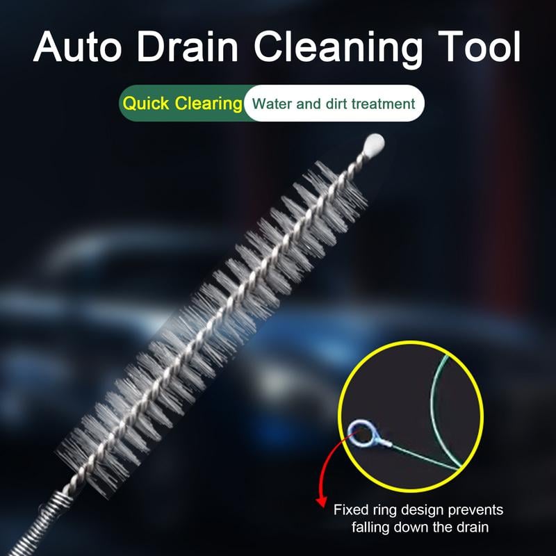 Car sunroof drain pipe dredge