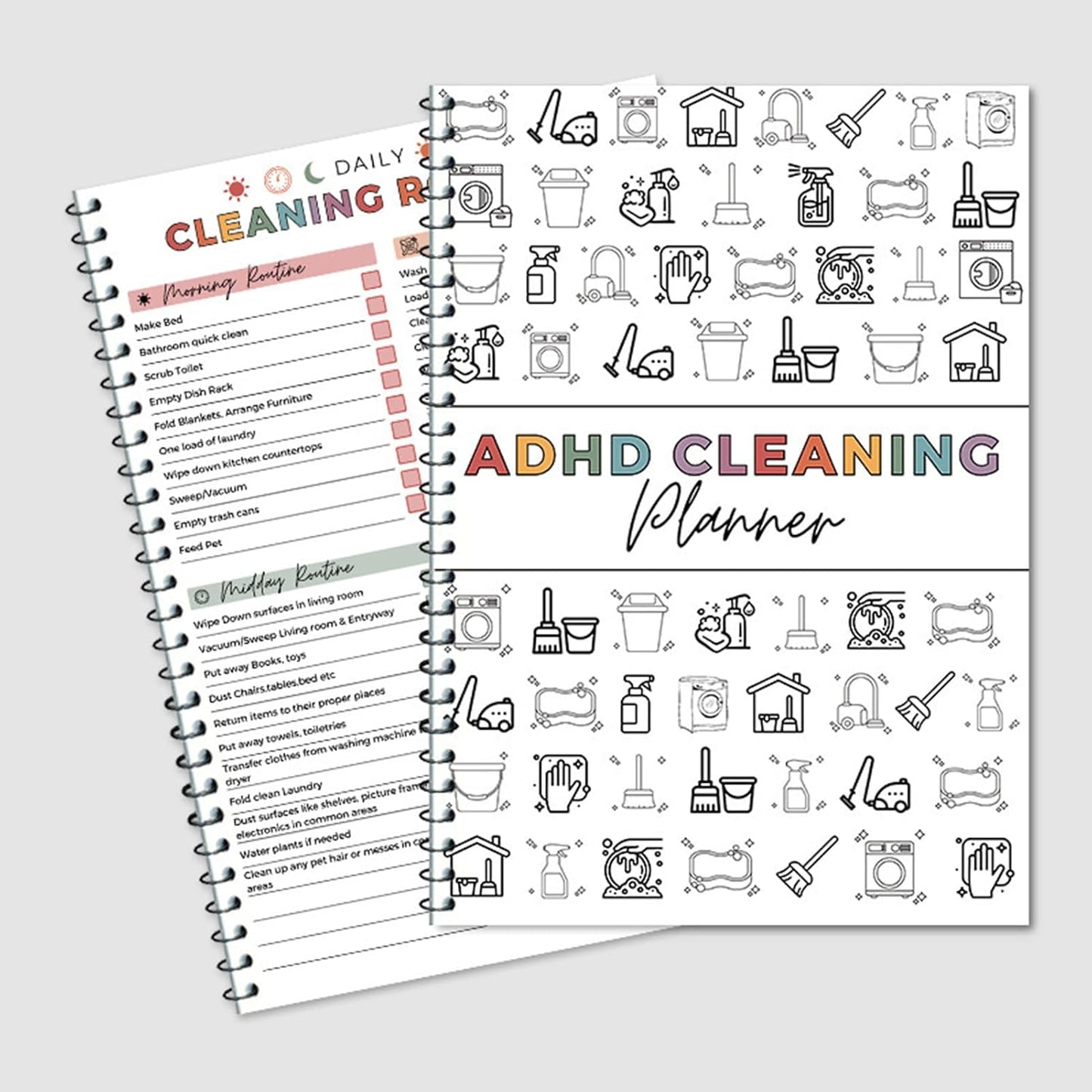 š„LAST DAY 50% OFF - šADHD Cleaning & Organizing Toolkit - Chore Plannerā
