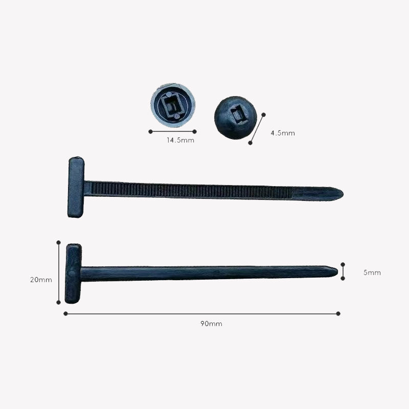 Multifunctional cable tie buckle