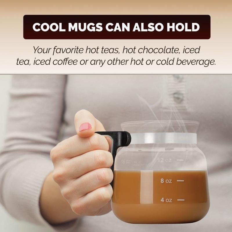 ๐49% OFF๐โ 16 Oz Glass Coffee Mug โ Coffee Pot Style