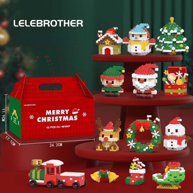 🎅Christmas offers - 49% off🎄Santa Claus-themed building block toys