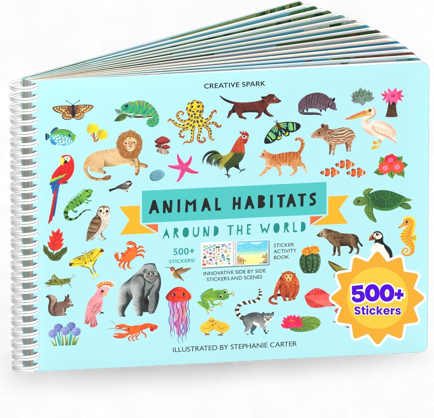 🔥LAST DAY 60% OFF - 👦👧Hello Bugs Sticker Book Activity for Kids🦋🪲 (over 500 stickers!)