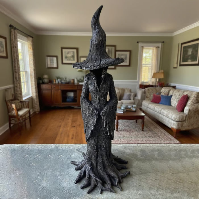 🔥Heated Promotion 49% OFF - ❤️‍🔥🧙‍♀️Hand-Painted Enchanting Witch Statue: The Guardian of Your Home (✨Same as in the video)