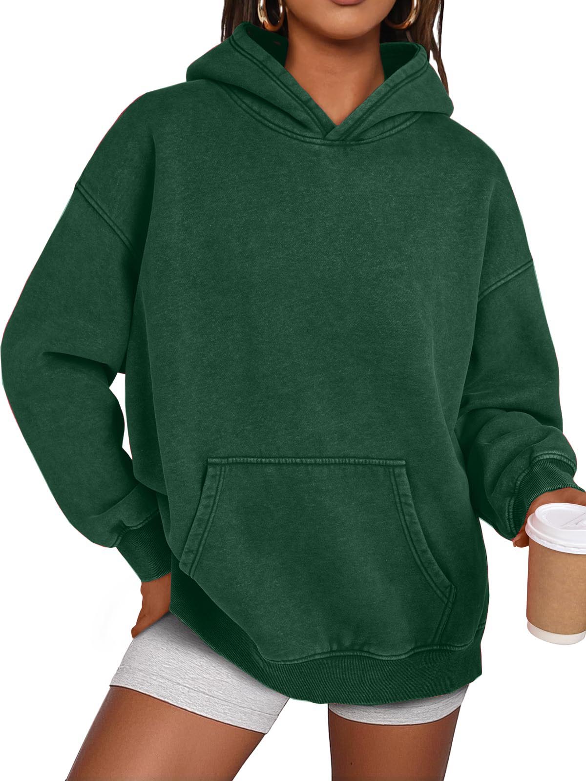 ✨Unisex Casual Oversized Acid Wash Tops Hoodie Pullover(Buy 2 Free Shipping)