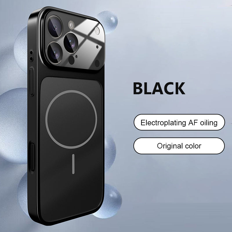 ✨Ultra-thin frosted glass shell-compatible with iPhone 17 series