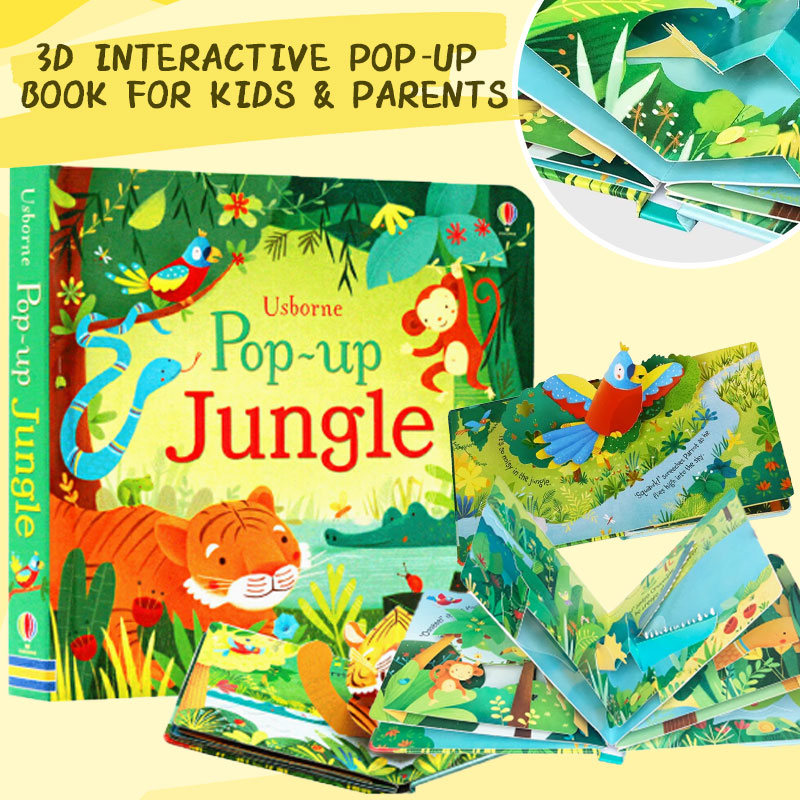 🔥Last Day Promotion-50%OFF - 3D Interactive Pop-Up Shark Book for Kids & Parents