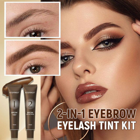 🖌️ 2-in-1 Eyebrow & Eyelash Tint Kit