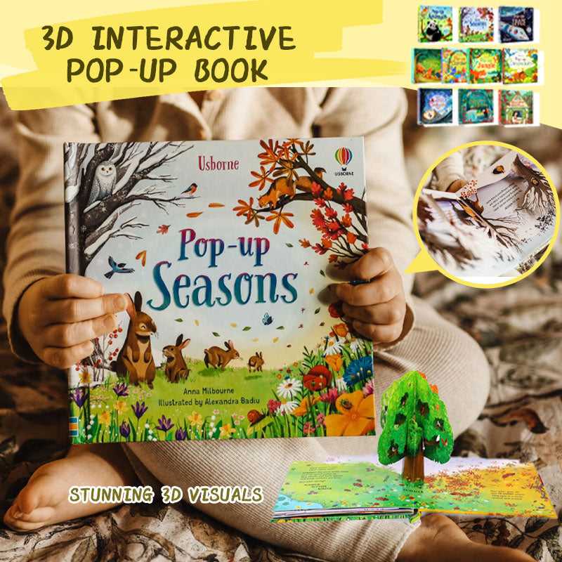 🔥Last Day Promotion-50%OFF - 3D Interactive Pop-Up Shark Book for Kids & Parents