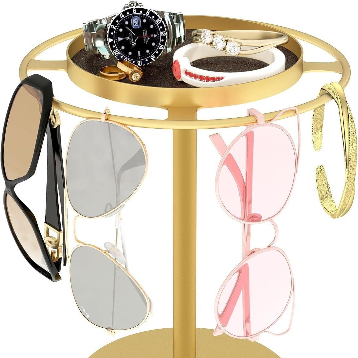 🔥Hot Sale - 360° Rotating Glasses Stand