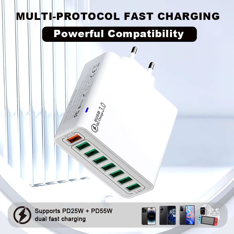 8-Port Charger
