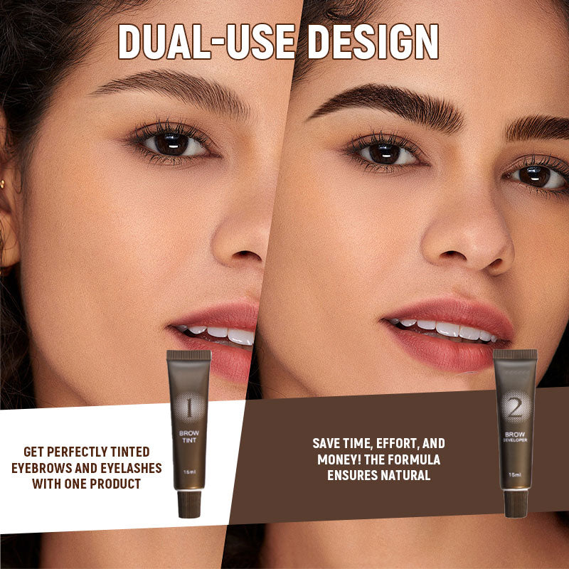 🖌️ 2-in-1 Eyebrow & Eyelash Tint Kit