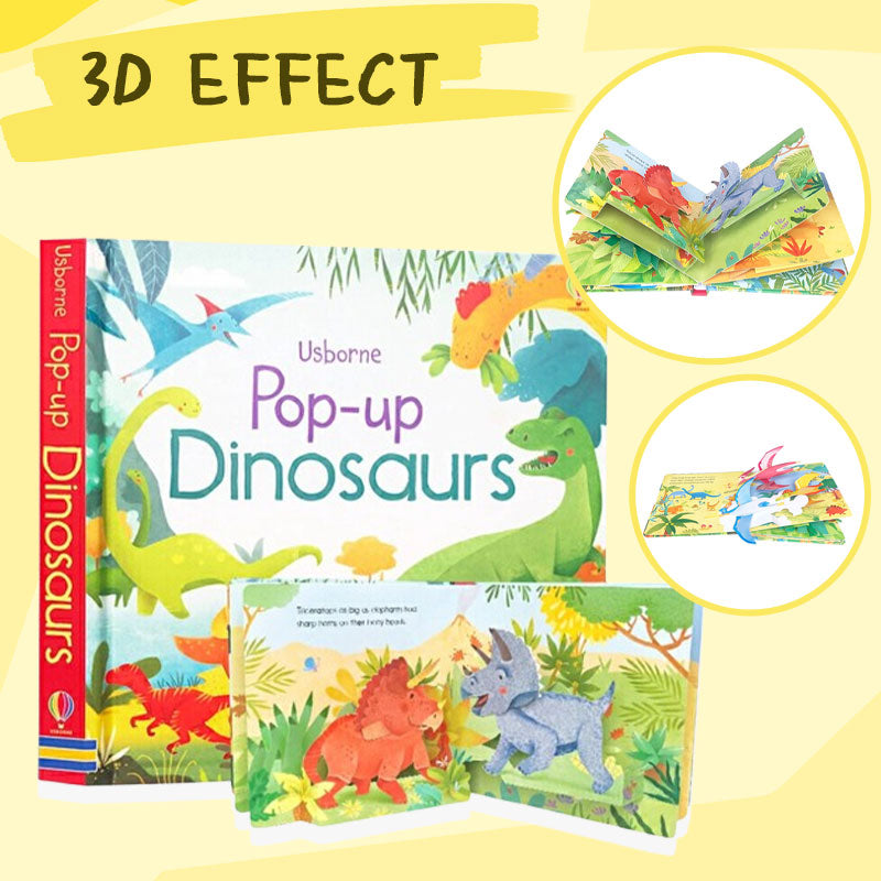 🔥Last Day Promotion-50%OFF - 3D Interactive Pop-Up Shark Book for Kids & Parents