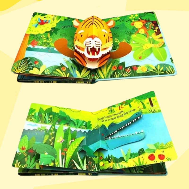 🔥Last Day Promotion-50%OFF - 3D Interactive Pop-Up Shark Book for Kids & Parents