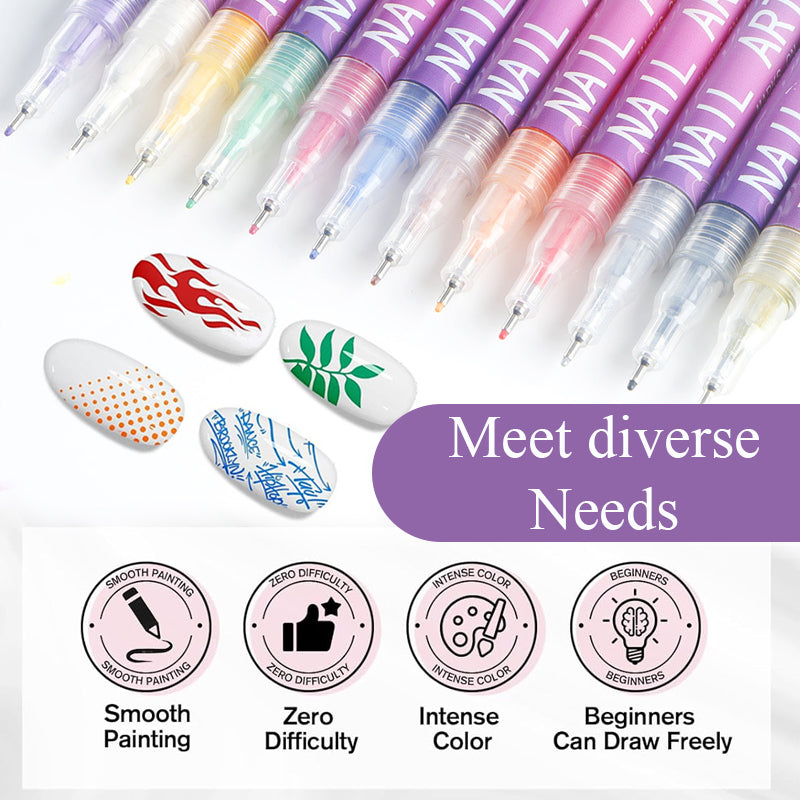 Professional Nail Brush Set