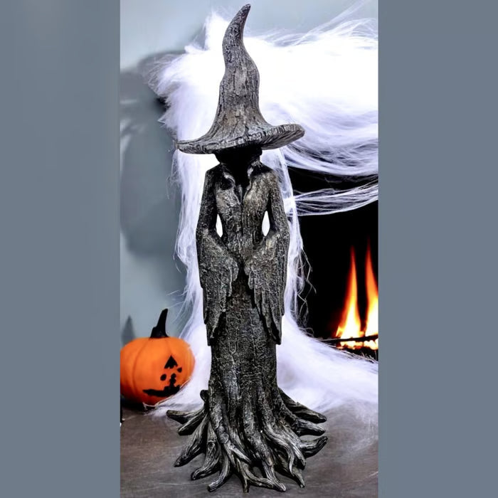 🔥Heated Promotion 49% OFF - ❤️‍🔥🧙‍♀️Hand-Painted Enchanting Witch Statue: The Guardian of Your Home (✨Same as in the video)
