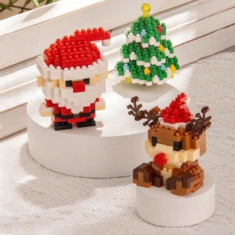 🎅Christmas offers - 49% off🎄Santa Claus-themed building block toys