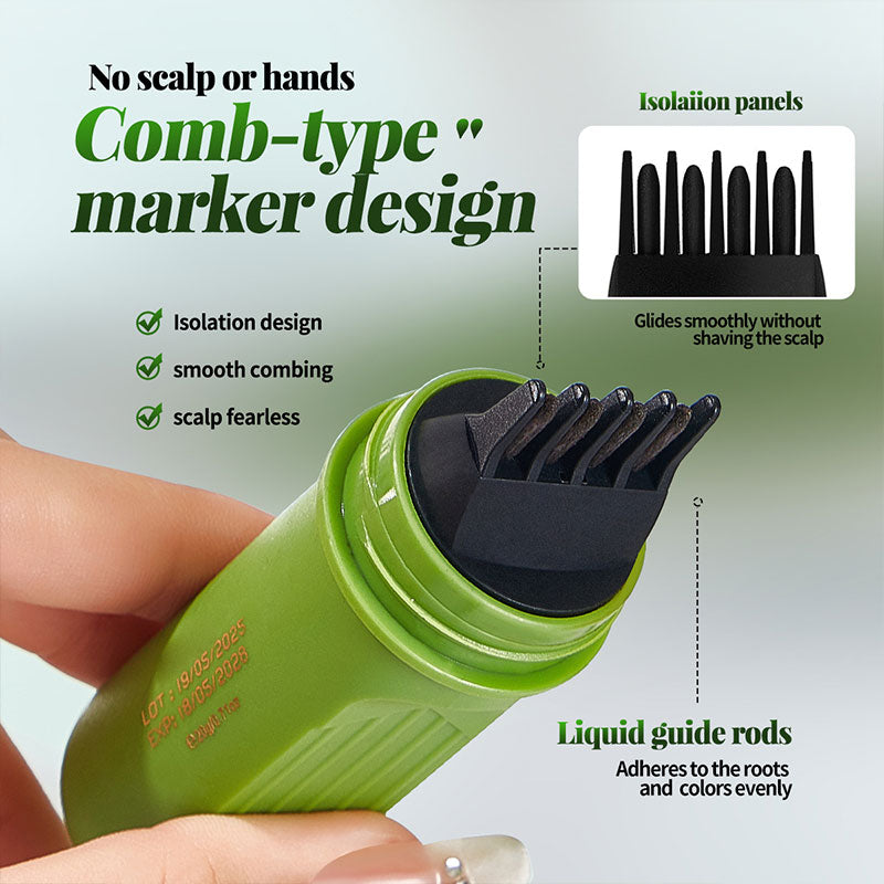 🖌️ Gray Hair Covering Pen – Instant Color Touch-Up, Anytime!