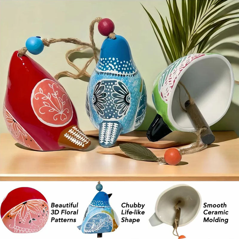 Bird Song Wind Chime Pendant
