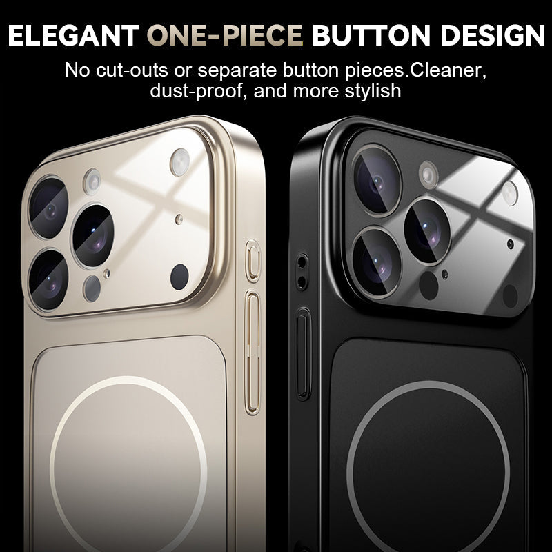 ✨Ultra-thin frosted glass shell-compatible with iPhone 17 series