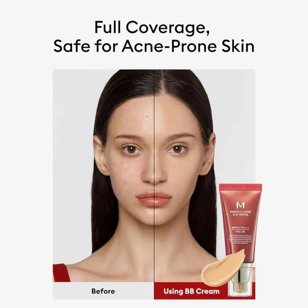 ✨2025 Hot Sale!🎁⌛Perfect Lightweight & Waterproof Cover BB Cream SPF 42 PA+++💧✨