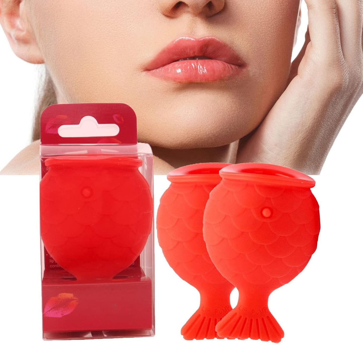 🐟Silicone Fish Shape Lip Augmenter💖