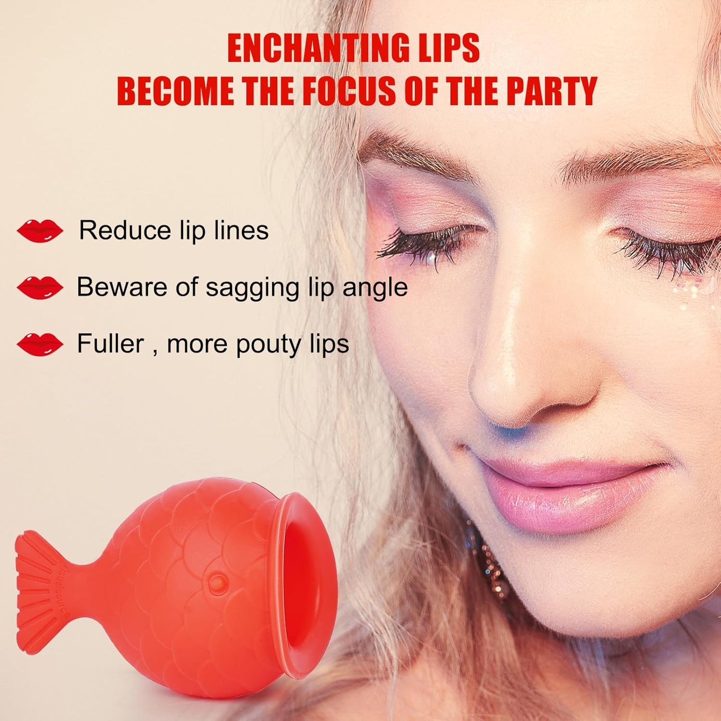 🐟Silicone Fish Shape Lip Augmenter💖