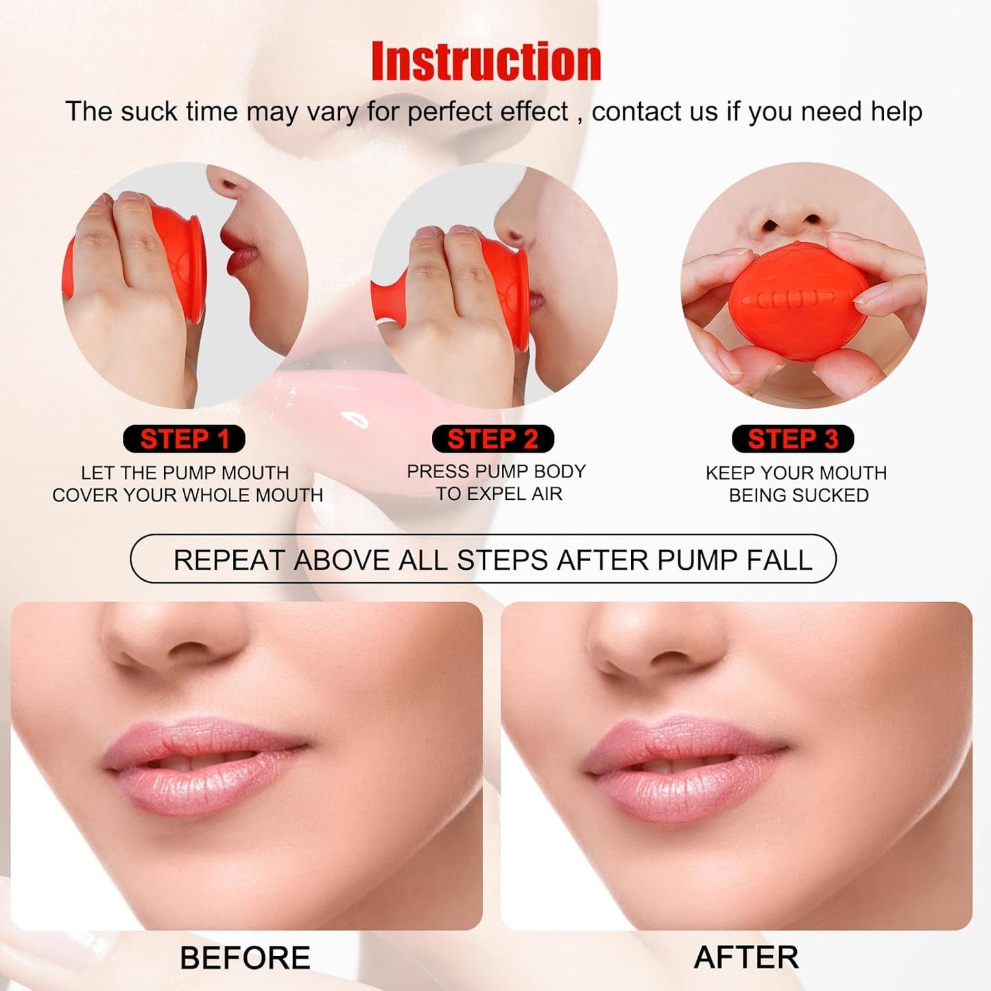 🐟Silicone Fish Shape Lip Augmenter💖