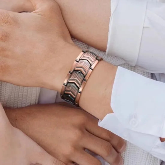 🎉 Happy New Week| Start Your Week with a Deal! - Magnetic Copper Bracelet[Buy 2 Free Shipping]