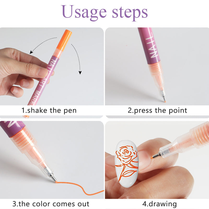 Professional Nail Brush Set