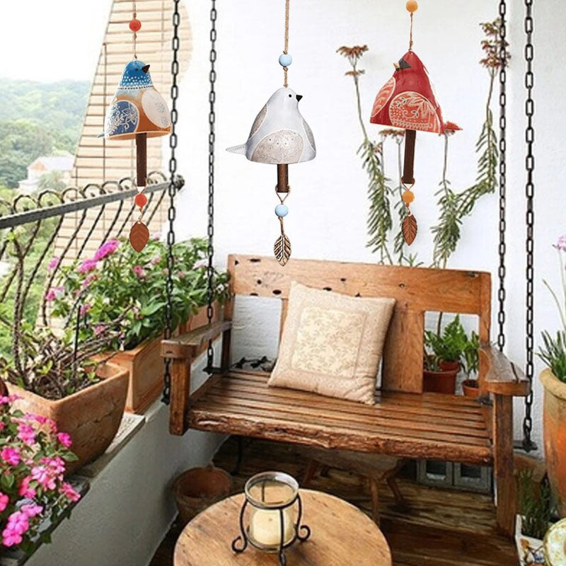 Bird Song Wind Chime Pendant