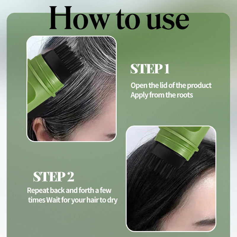 🖌️ Gray Hair Covering Pen – Instant Color Touch-Up, Anytime!