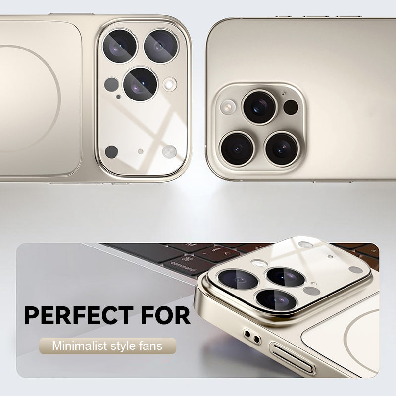 ✨Ultra-thin frosted glass shell-compatible with iPhone 17 series