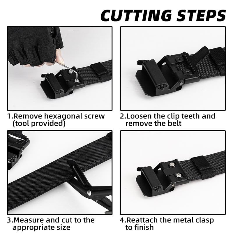 🎁Only $29.99  Last Day Promotion!🎁- EDC Nylon Ratchet Belt