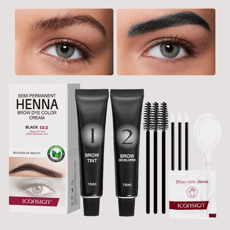 🖌️ 2-in-1 Eyebrow & Eyelash Tint Kit