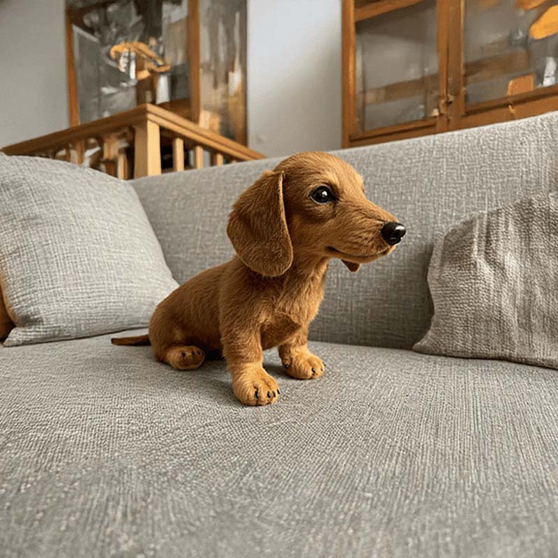 ✨Dachshund plush sofa figure🐶
