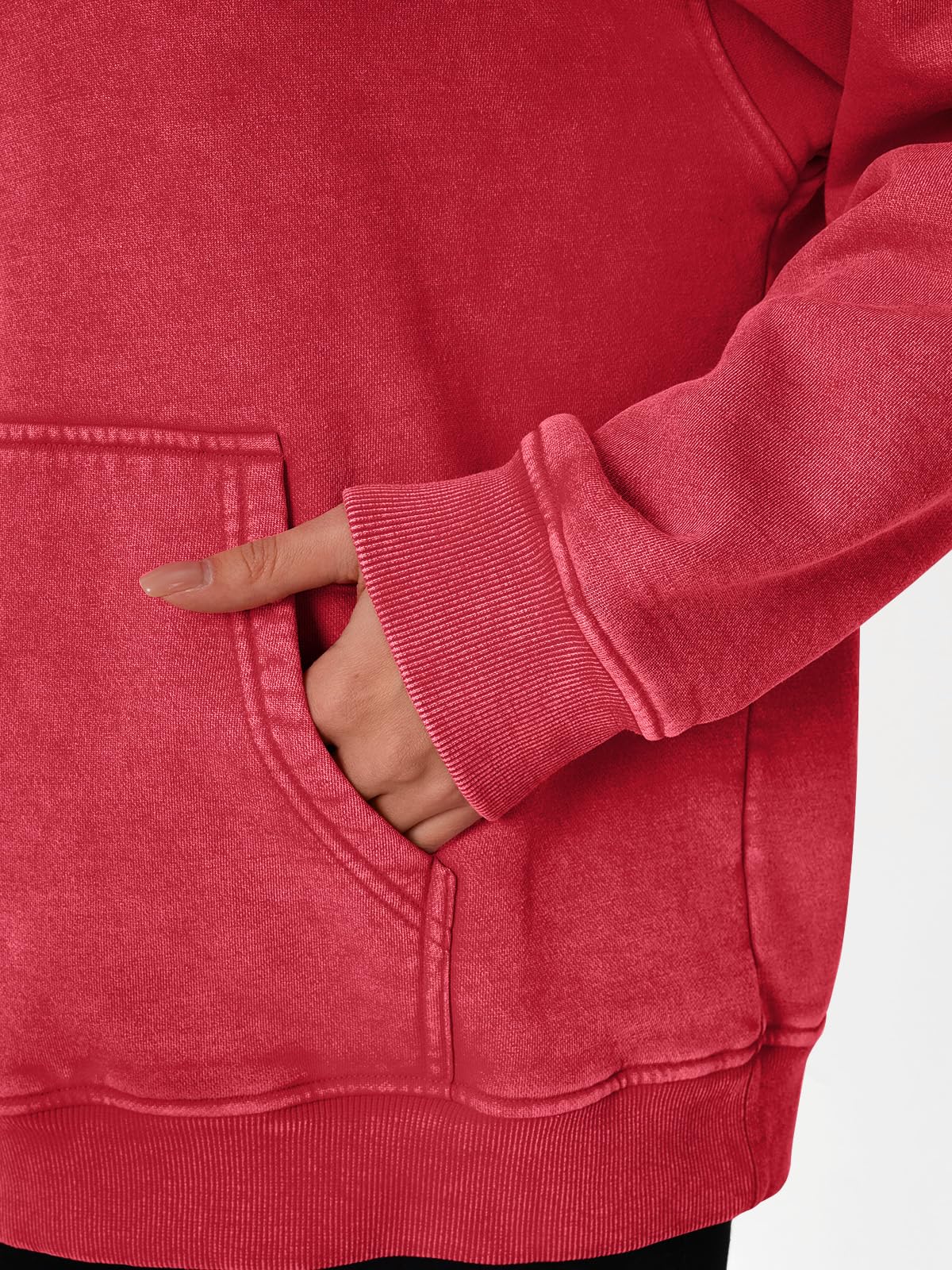 ✨Unisex Casual Oversized Acid Wash Tops Hoodie Pullover(Buy 2 Free Shipping)