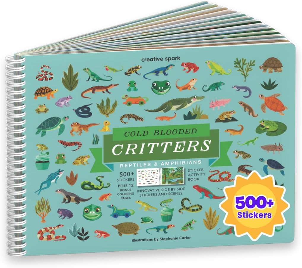 🔥LAST DAY 60% OFF - 👦👧Hello Bugs Sticker Book Activity for Kids🦋🪲 (over 500 stickers!)