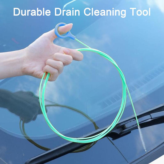 Car sunroof drain pipe dredge