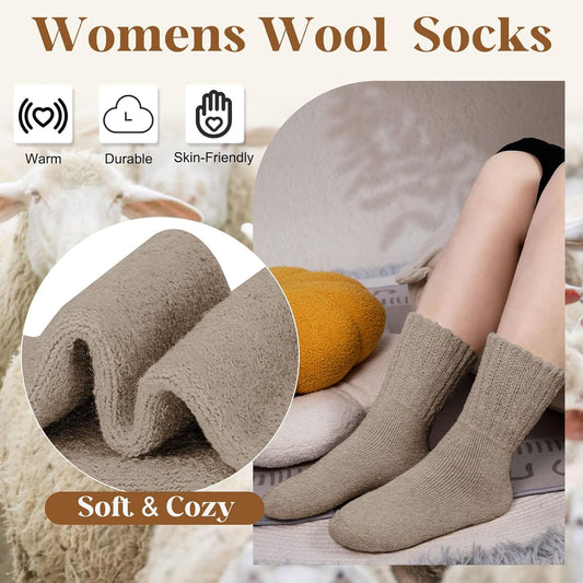 🏆LAST DAY SALE 49% OFF - 5 Pairs Women's Solid Mid-calf Socks