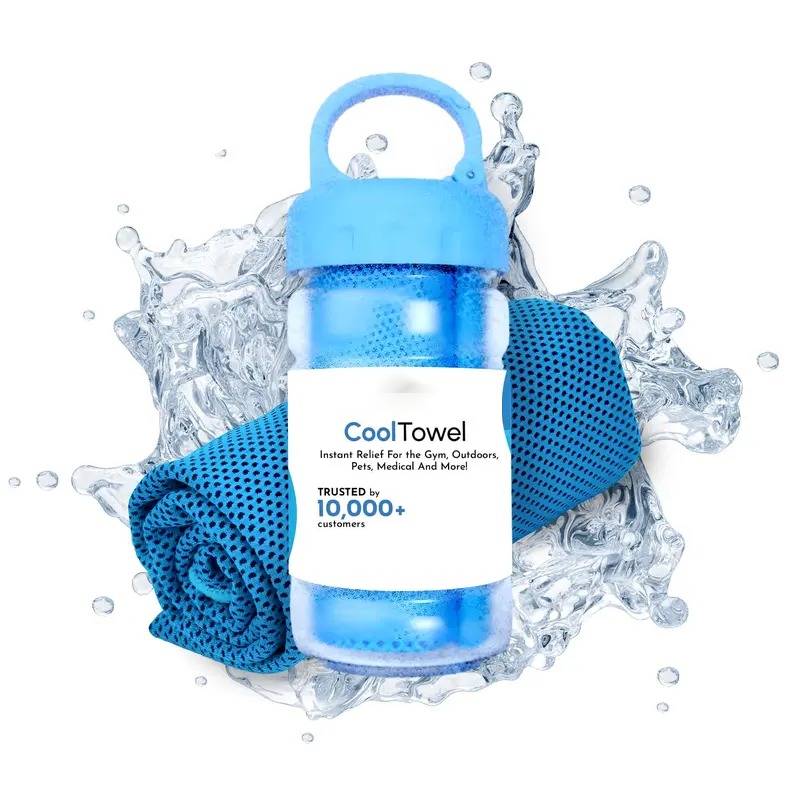 🔥Last Day 49% OFF🔥CoolTowel Bottle - Cold Sweat Towel You Can Use Anywhere, Anytime! Reusable Soft Absorbent Cooling Portable