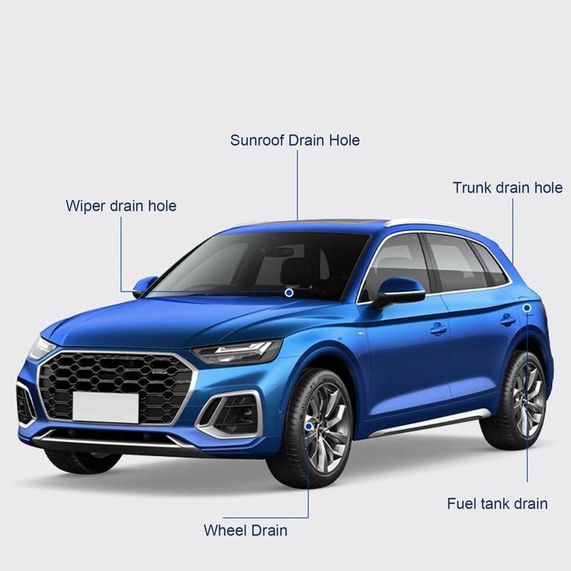 Car sunroof drain pipe dredge