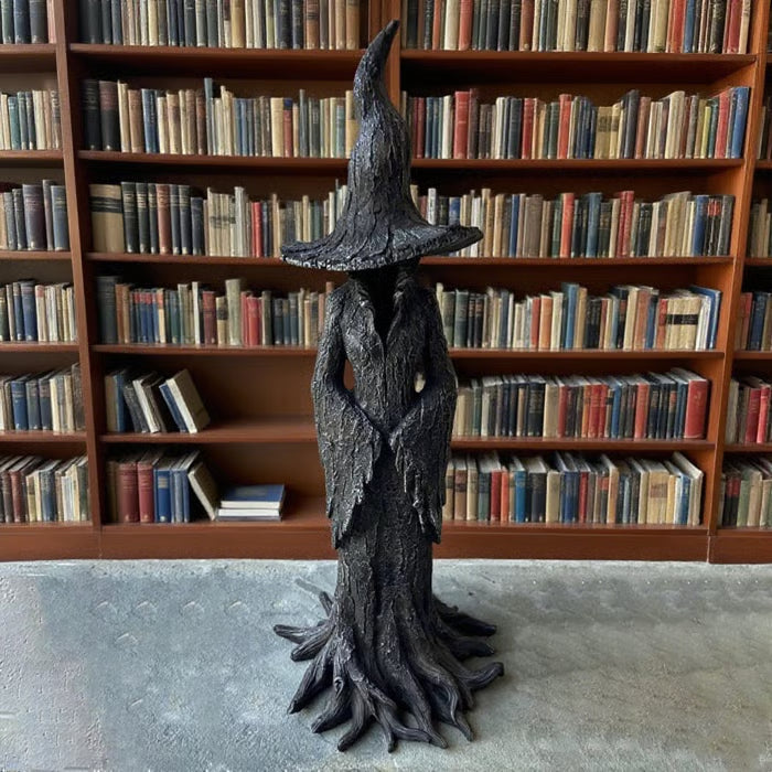 🔥Heated Promotion 49% OFF - ❤️‍🔥🧙‍♀️Hand-Painted Enchanting Witch Statue: The Guardian of Your Home (✨Same as in the video)