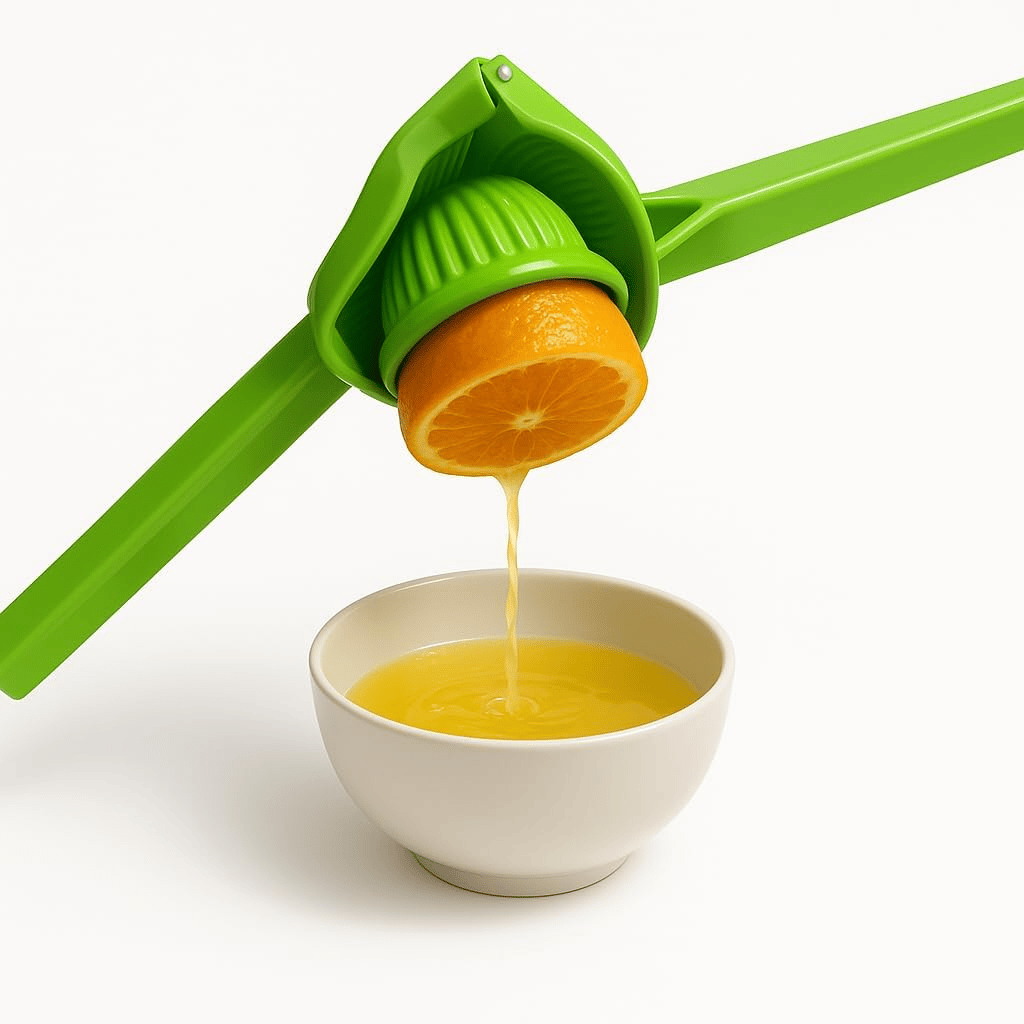 Lemon Squeezer, Effortless Manual Flat Lime Juicer Squeezer