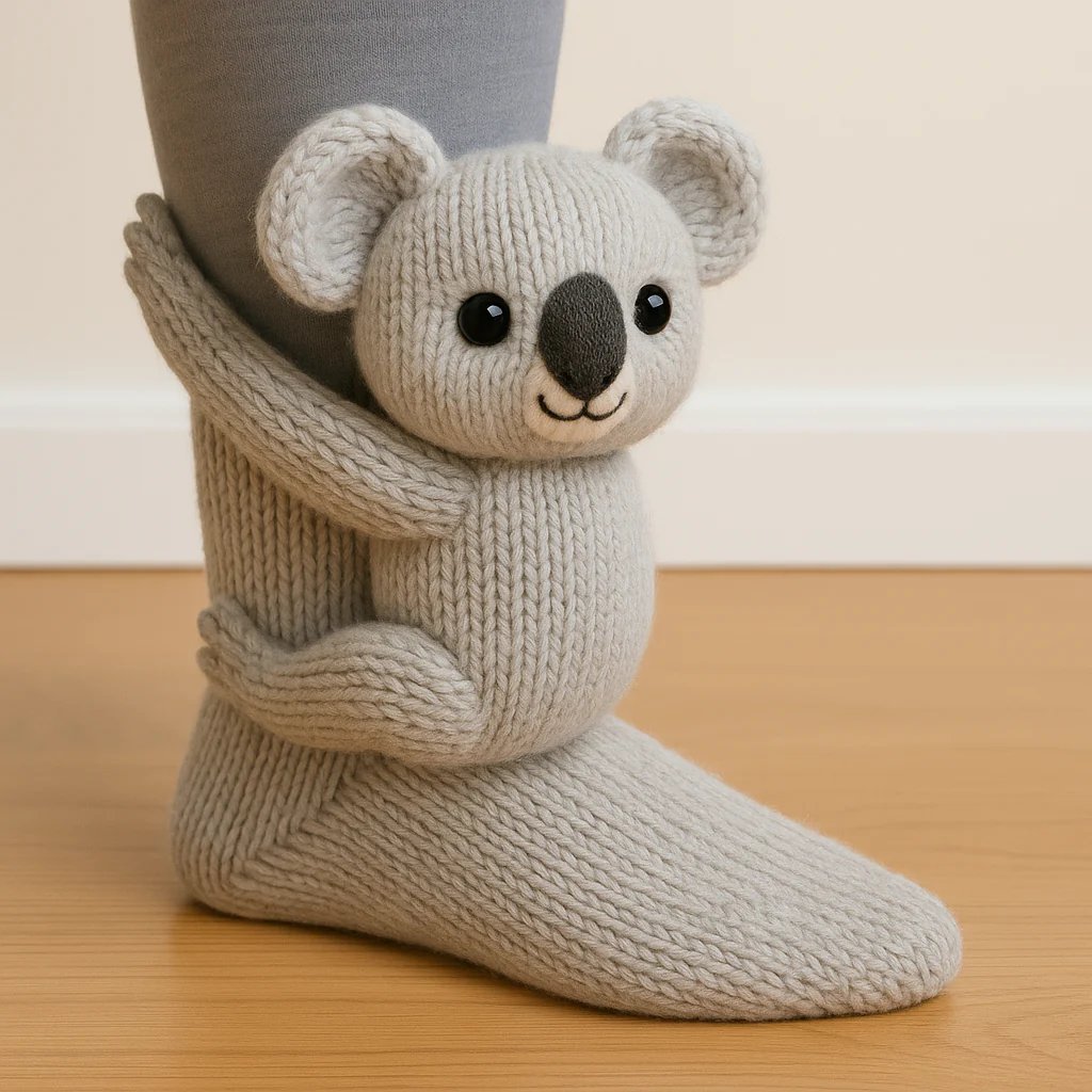 🎅Christmas Sale 49% Off 🎄3D Knit Animal Socks